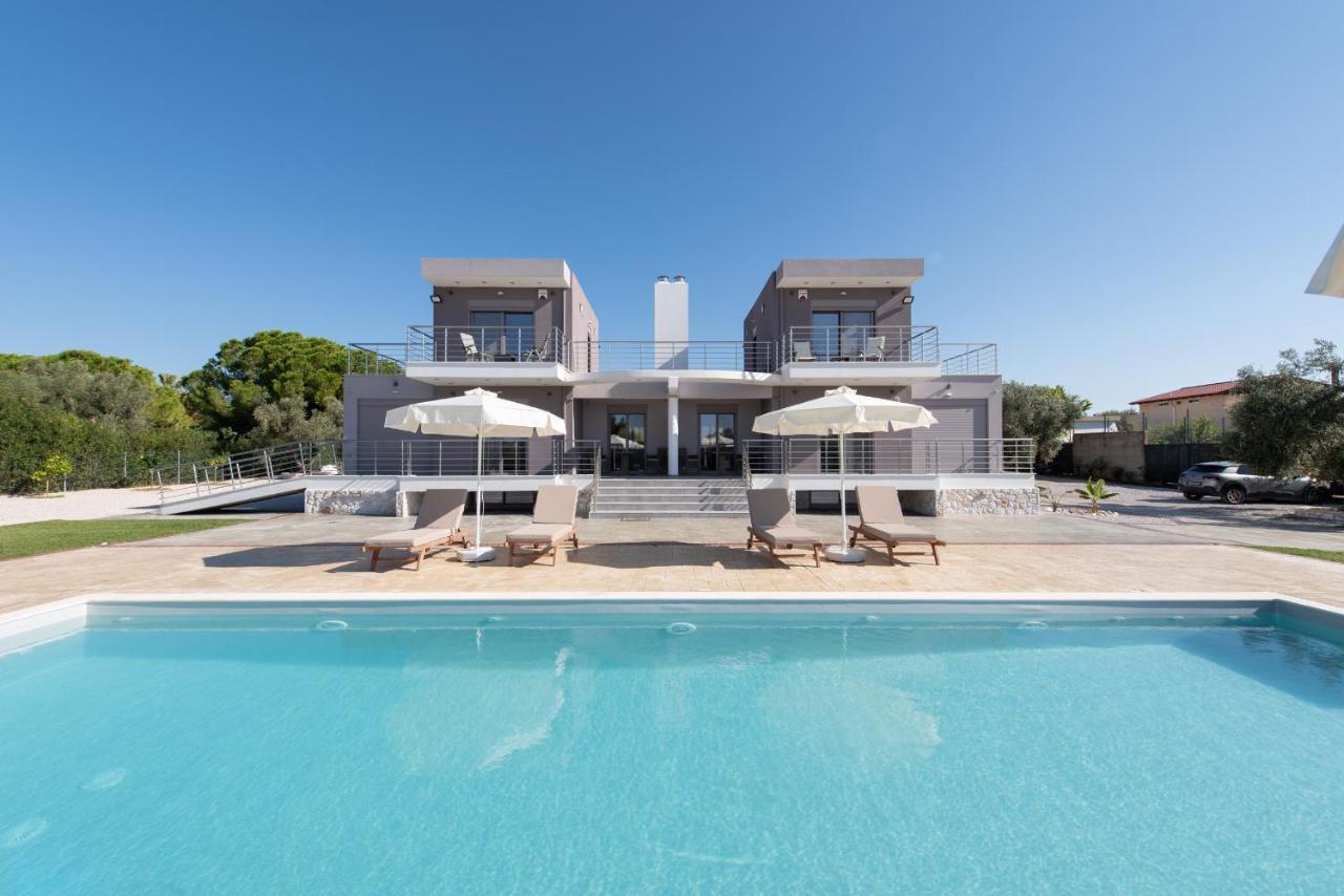 Marea Twins Villas Дросия Экстерьер фото