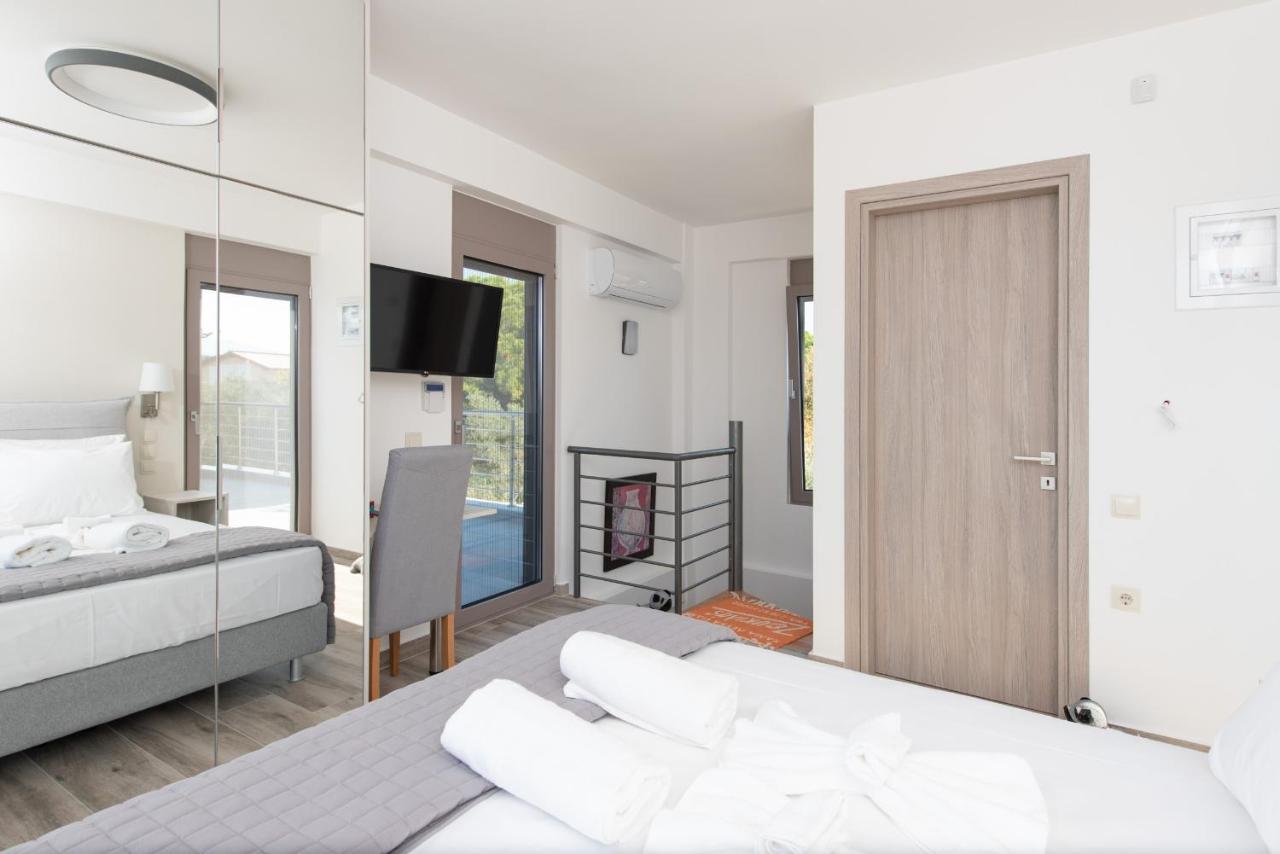 Marea Twins Villas Дросия Экстерьер фото