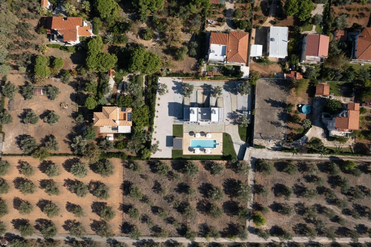 Marea Twins Villas Дросия Экстерьер фото